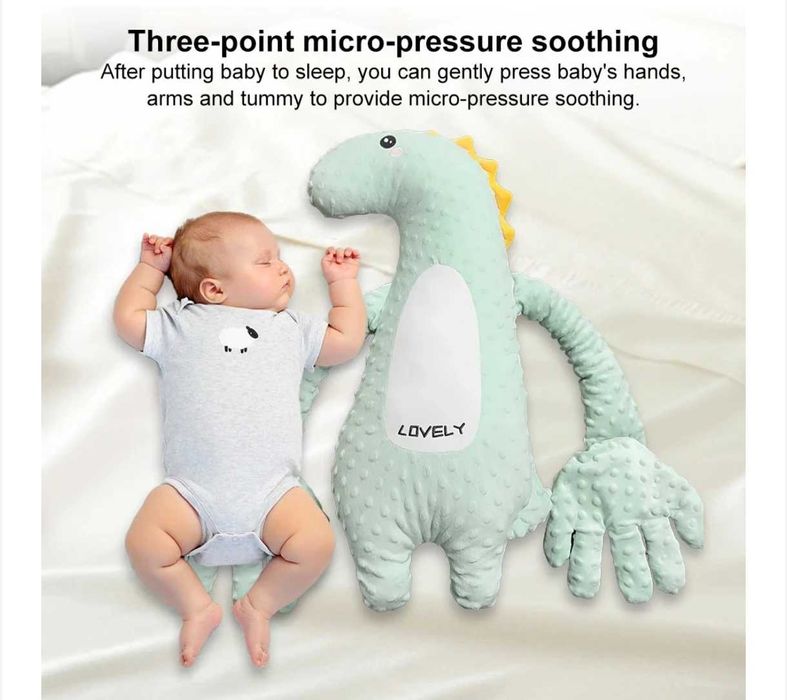 Perna multifunctionala bebeluși, anticolici & somn linistit -dinozaur