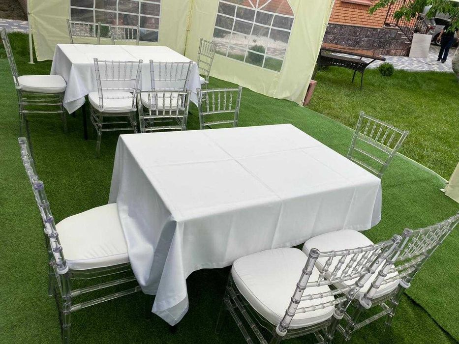 Аренда прокат стулья столы