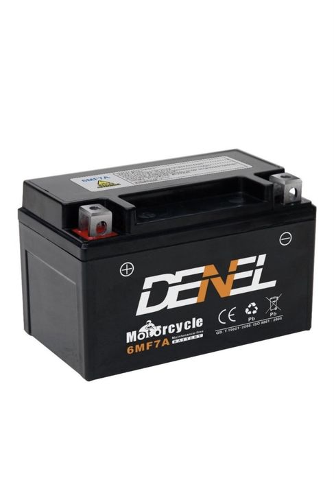 Аккумулятор Denel 6MF7A 7Ah +/-