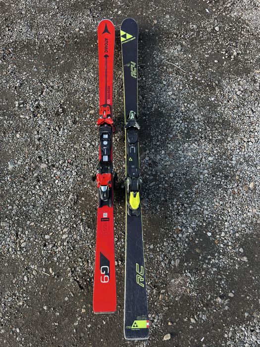 Schiuri ski Atomic Redster G9 165 cm Fischer RC4 WC 175cm