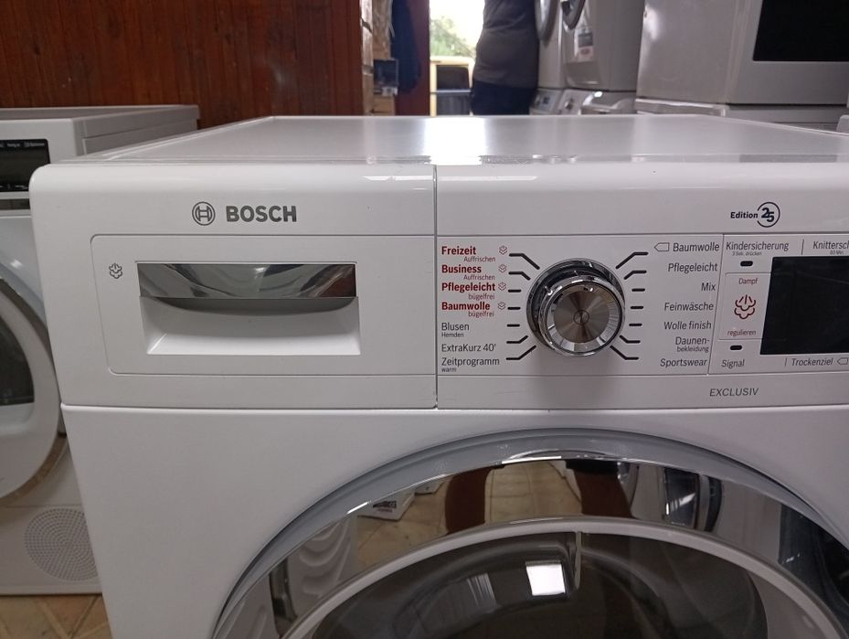 Сушилня с термопомпа Бош Bosch Serie 8 A+++ 9кг 2 години гаранция!