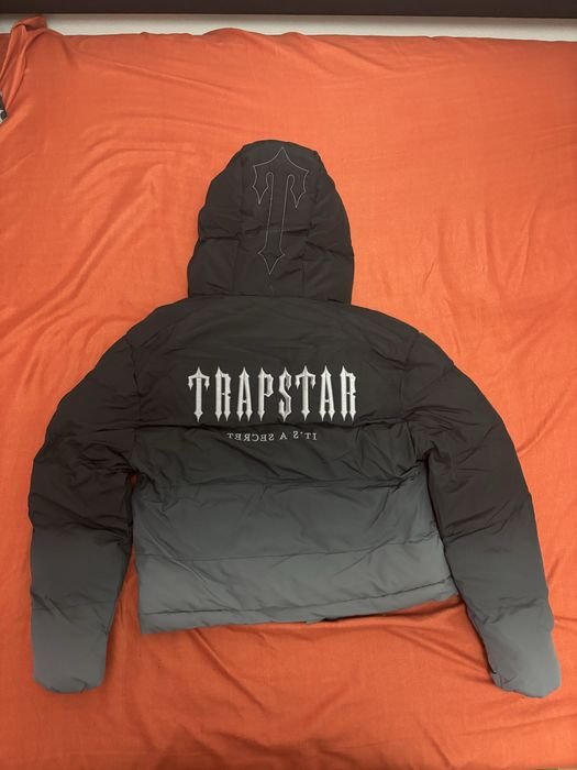 Geaca Trapstar Originala - puffer cu eticheta , neagra , marimea S