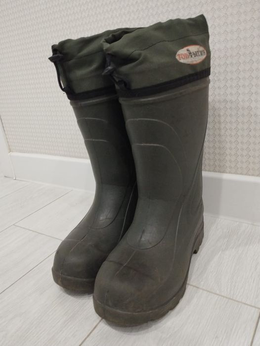 Сапоги утеплённые резиновые