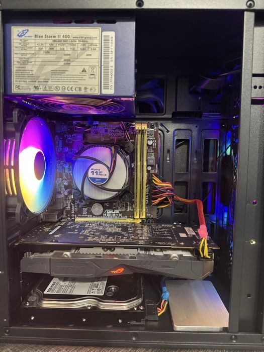 Геймърски компютър i5-4590, RX 570, 8GB