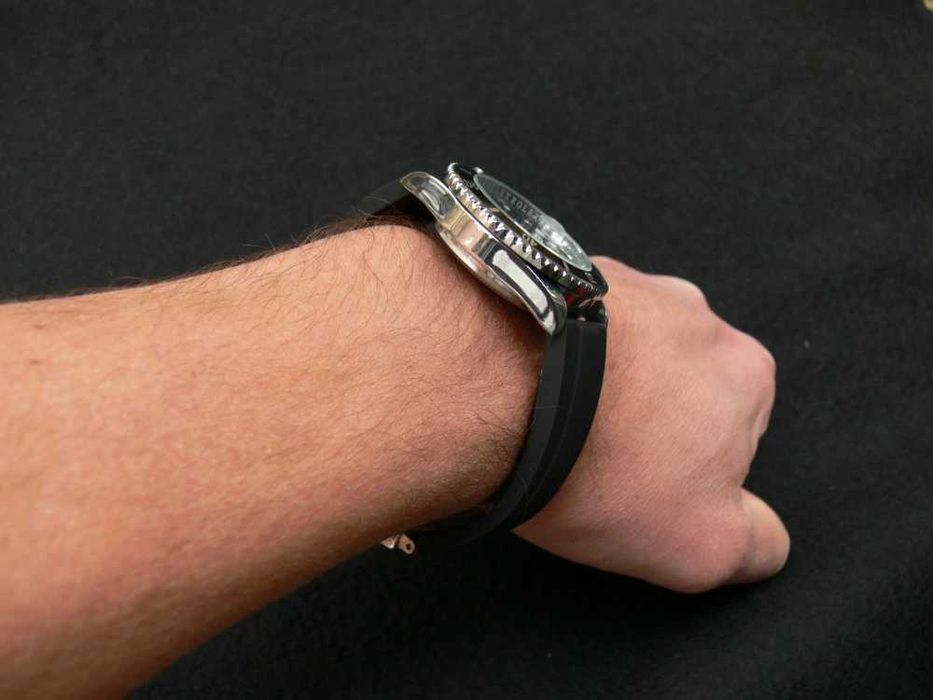 CEAS TIP R.O.L.E.X Submariner Black&Silver Silicone Model 2026 SUPERB