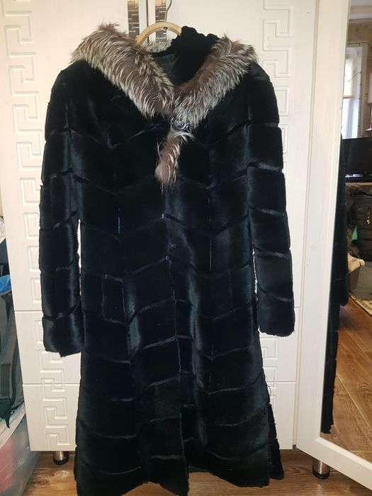 Шуба из стриженной нутрии