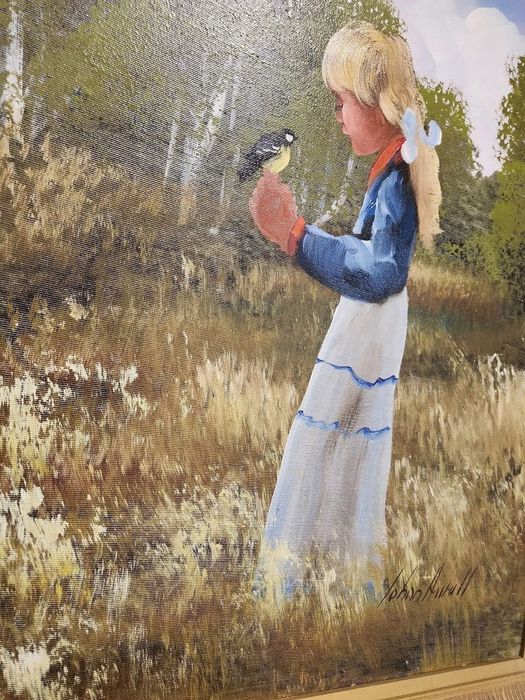 Картина рисувана върху платно