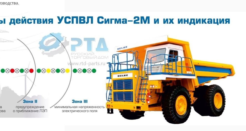 Установка УСПВЛ на самосвалы