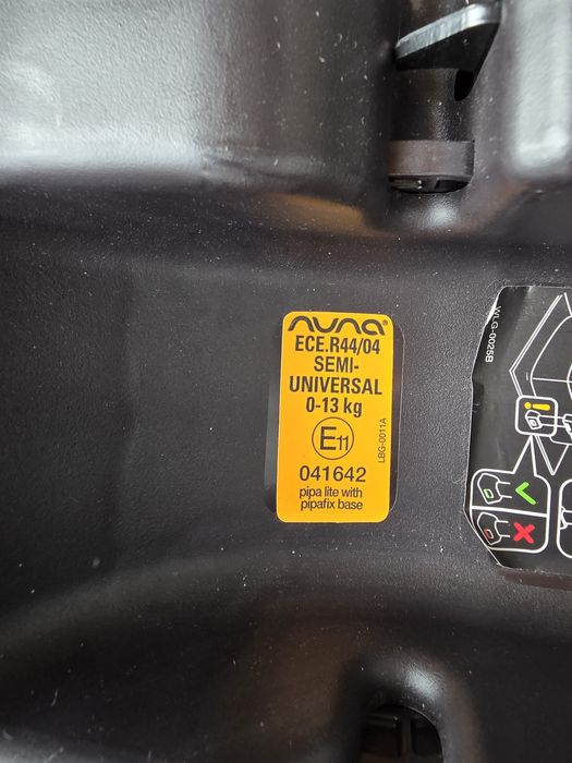 Scoica auto NUNA isofix + centura