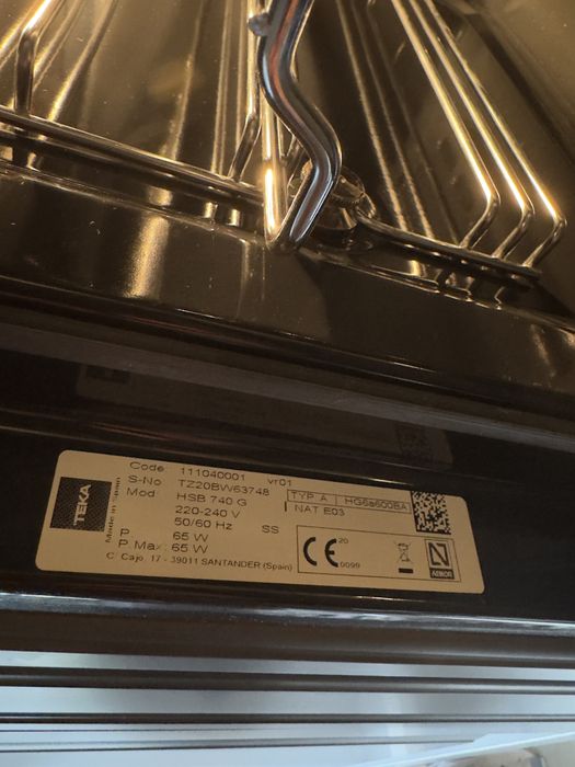 Cuptor incorporabil Teka HSB 740 G – NOU, nefolosit