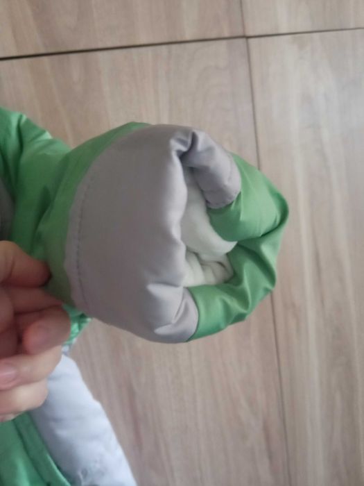 Теплый комбинезон 6-18 мес состояние идеальное