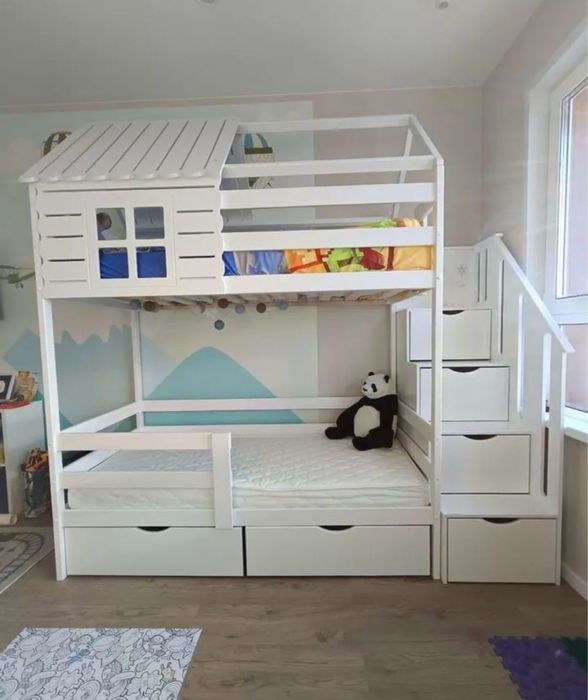 Двуярусная кровать детская