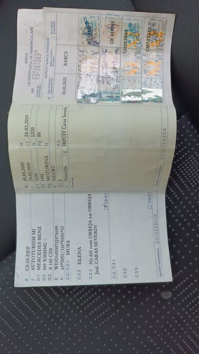 Mercedes A Class 1.9 Motorină – 2010 – AC – Scaune încălzite