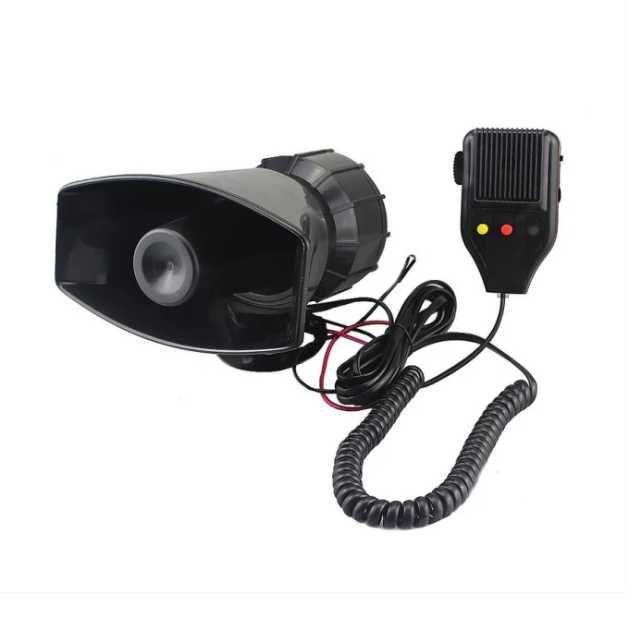 Сирена с Мегафон и 3 Тоналности 50W / 12V