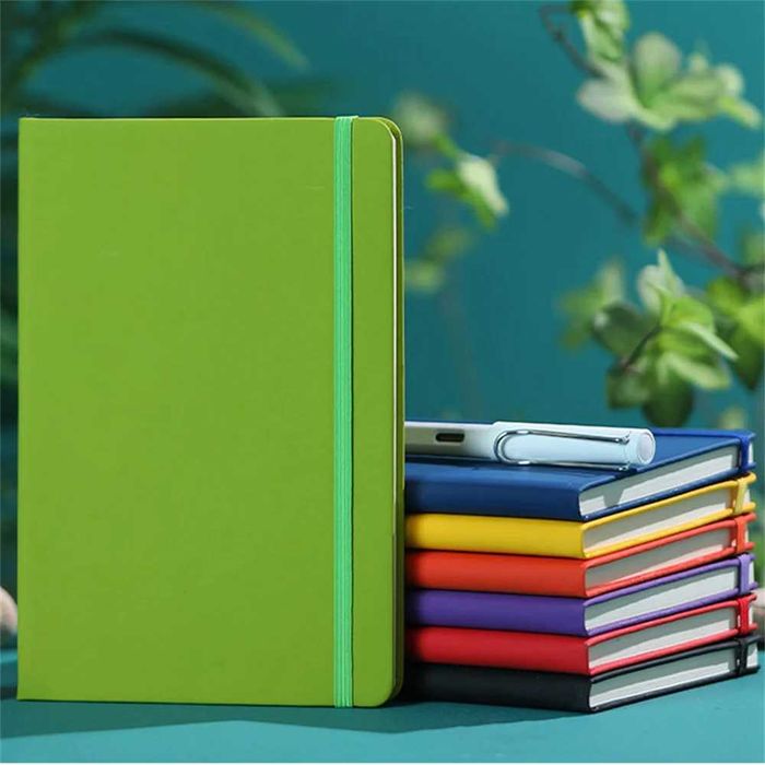 Блокнот А5 с индивидуальным принтом, кожаный журнал на логотип Blaknot