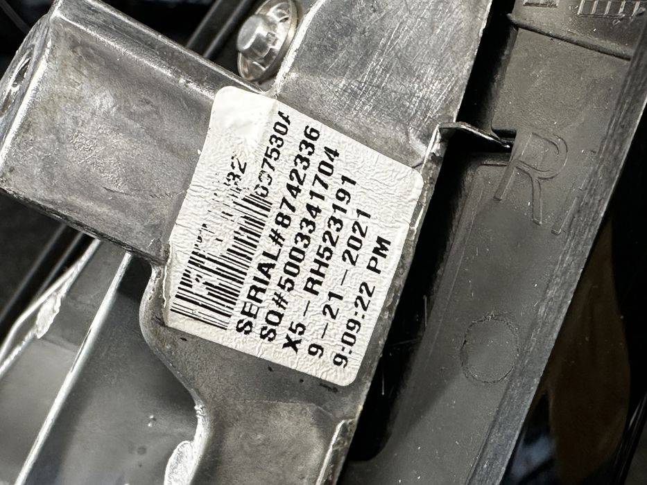 Bmw x5 G05 Oglinda dreapta shadowline camera 360 side assist