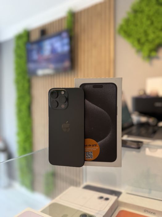 **ATS GSM** iPhone 15 Pro Max 256Gb/Baterie85%/Garantie