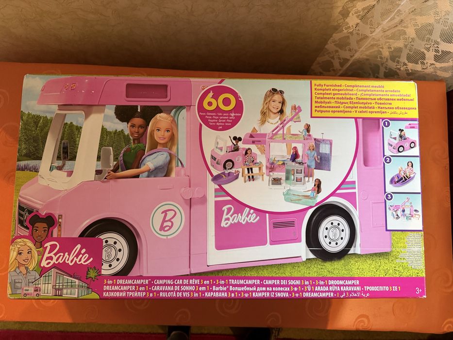 Комплект Mattel BARBIE Кемпер мечта 3в1