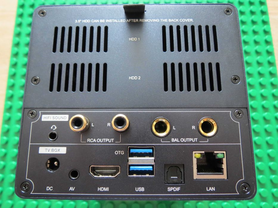 Beelink GS-King X Dual HDD NAS Hi-Fi Audio System Smart 4TB TV Box