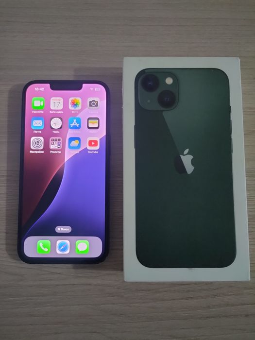 iPhone 13 128gb зелёный