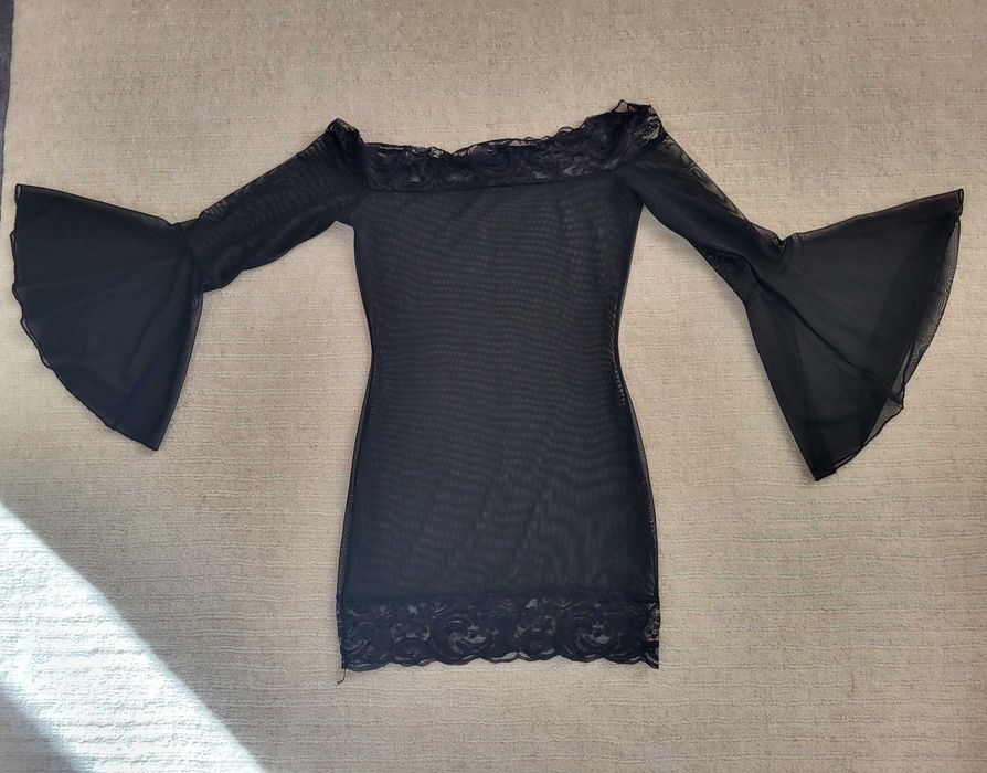 Piesa lenjerie sexy, dantela elastica, mar 38-40