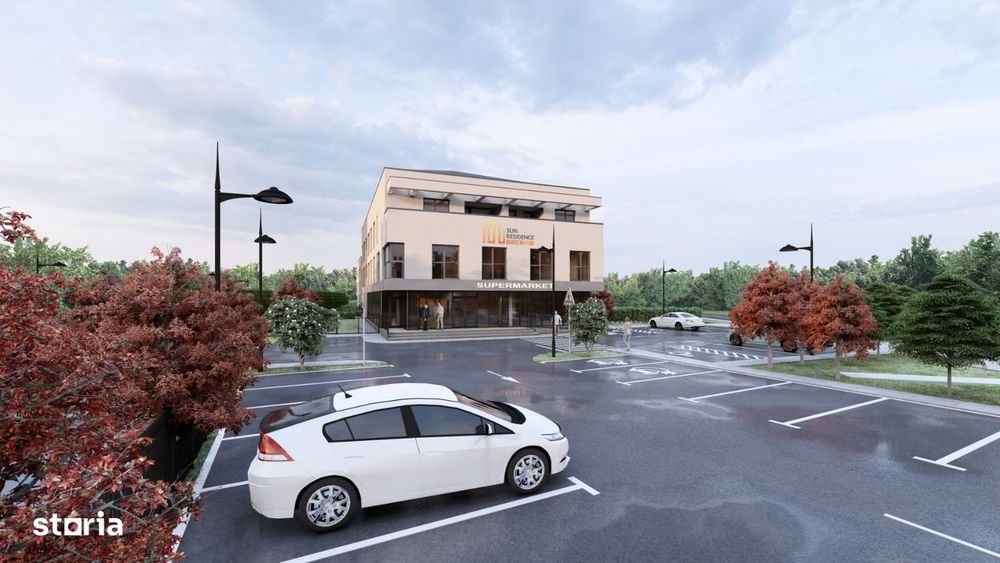 Sun Residence -- Apartament 2 camere - TIP 12 - 57 Mp - Proiect NOU -