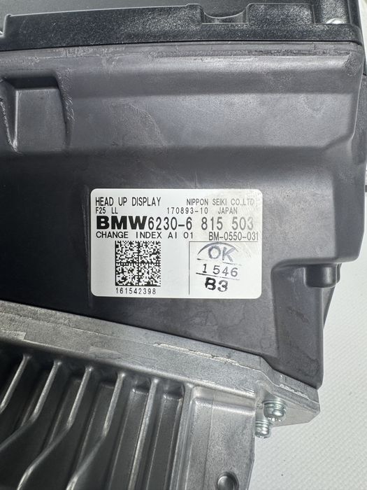 OEM BMW полу дигитален километраж табло с headup HUD BMW 5 6 7 серия F10 F11 F07 F06 F12 F13 F01 F02 F03 F04.