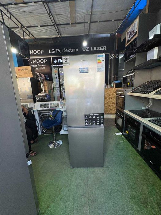 Холодильник IMMER NF326BFM Inox Inverter No Frost 326 л