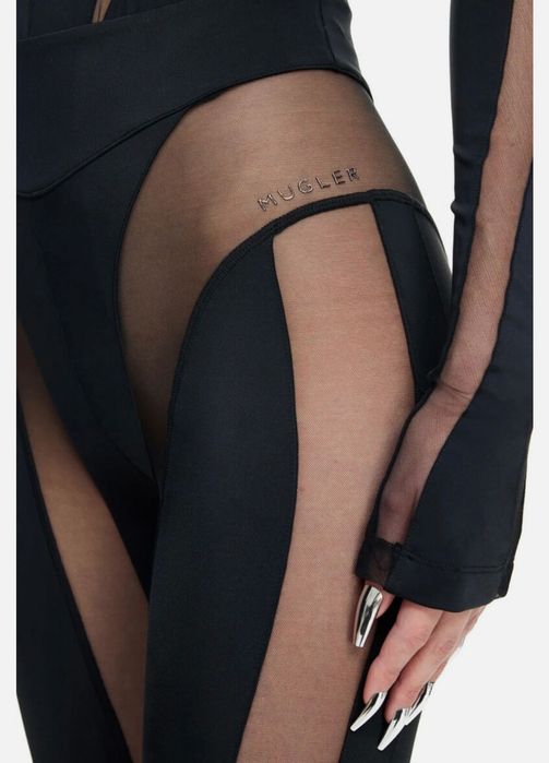Нов Mugler x H&M клин, eu 36
