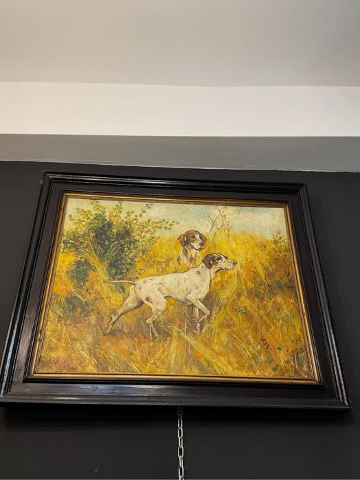 Pictura ulei pe panza