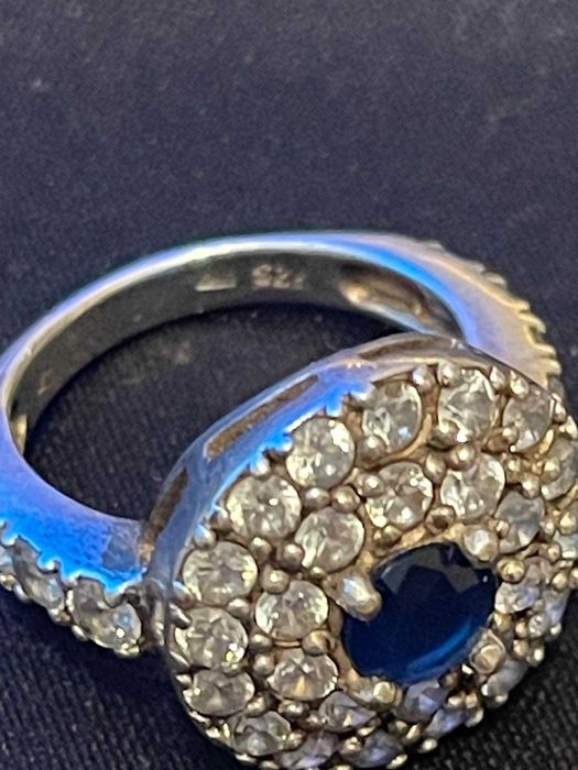 Lot inele argint 925 cu pietre – modele elegante / vintage