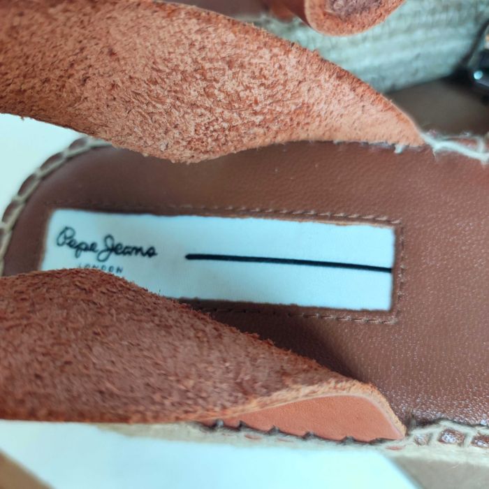 Сандали еспадрили Pepe Jeans модел Kate Emboed размер 37