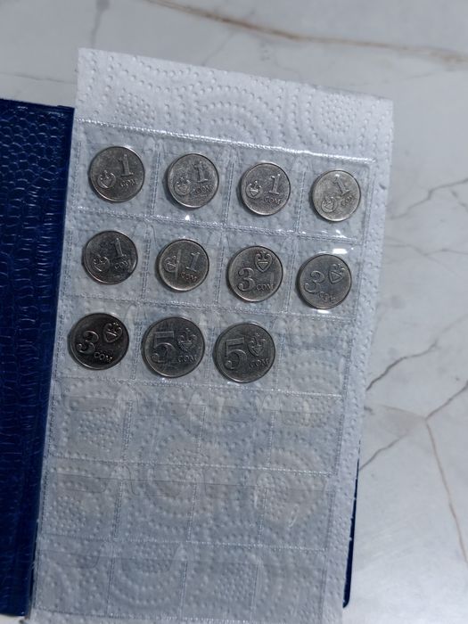 Продам монеты Тенге Рубль Сом