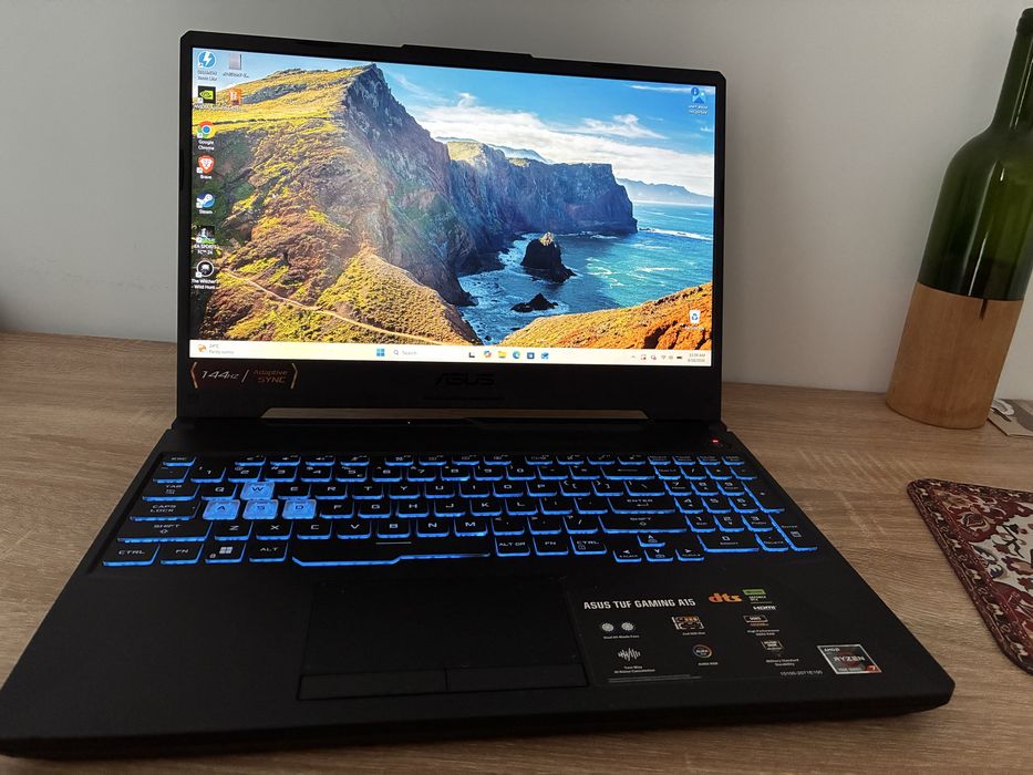 Laptop Gaming Asus TUF Ryzen 7 rtx 3050