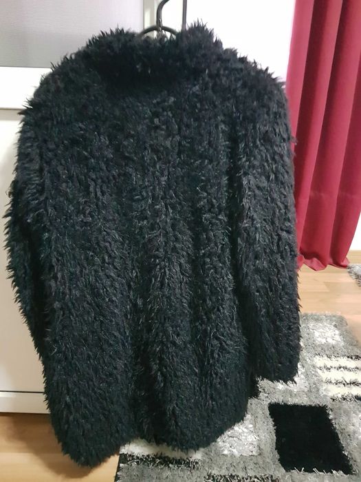 Palton blanita elegant negru M