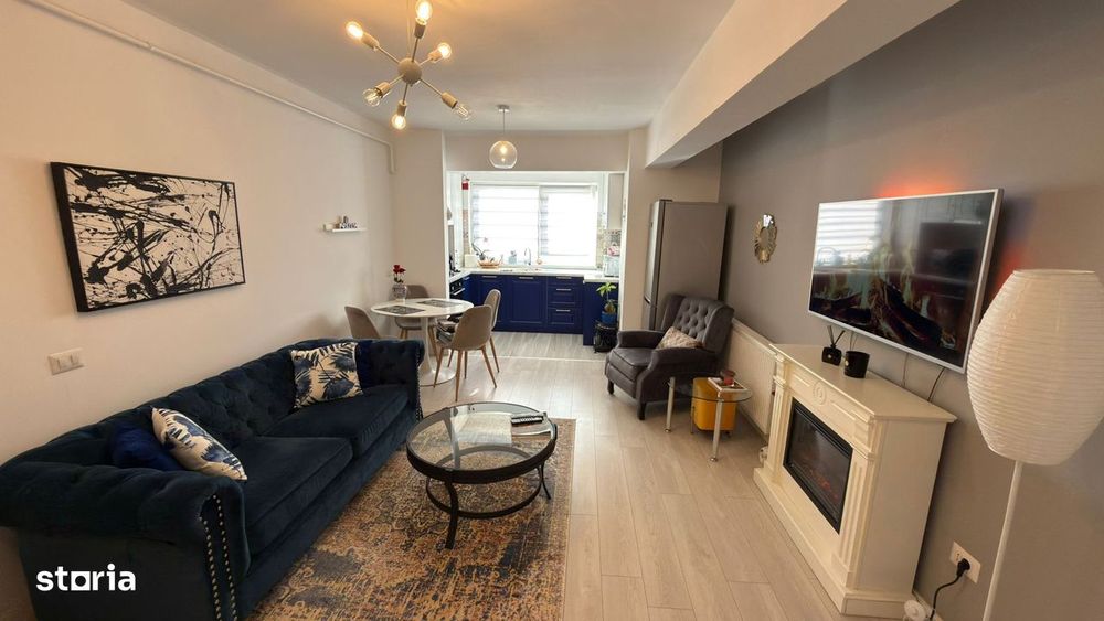 Apartament de vanzare 3 camere |Mobilat si utilat|Parcare inclusa