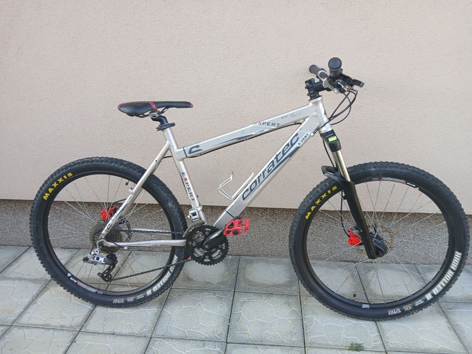 Bicicleta Corratec, frane hidraulice