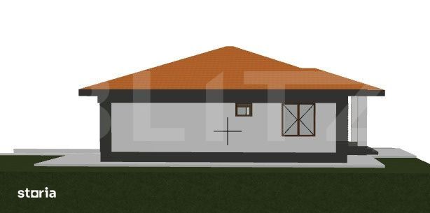 Casa parter, 115 mp, zona Tomesti