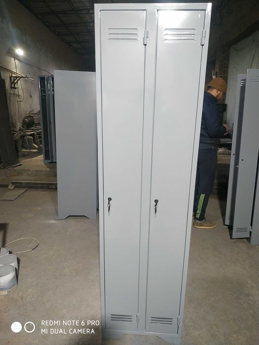 Темир шкаф 2 секцияли