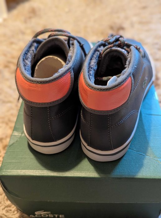 Lacoste Кожени спортни боти 39н. Нови