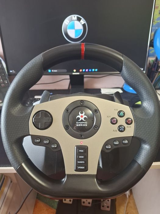 Vând volan+ schimbator+ pedale