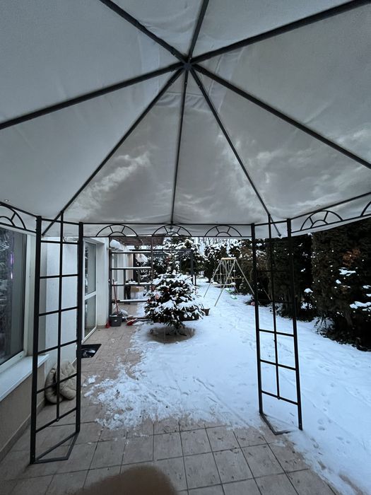 Pavilion cort exterior gradina 3*3