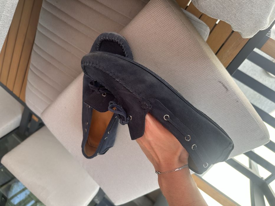 Сини мокасини Zara