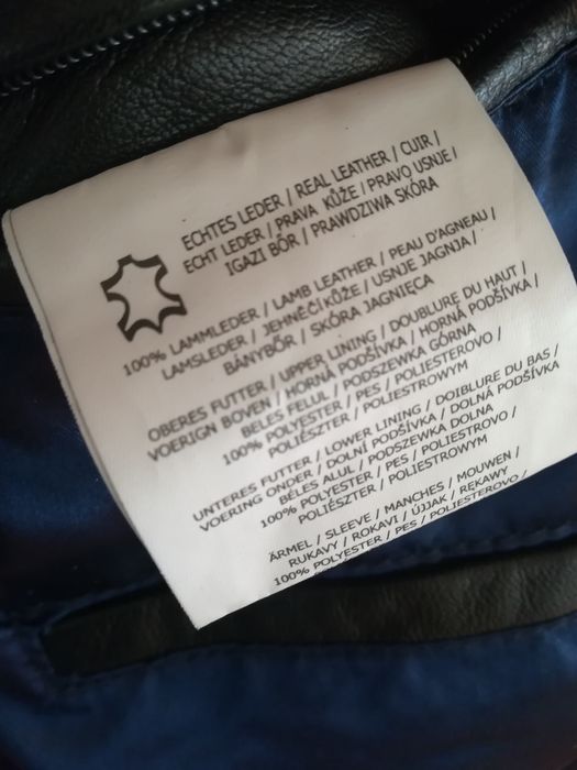 Geaca piele H&M bărbați mărimea 56