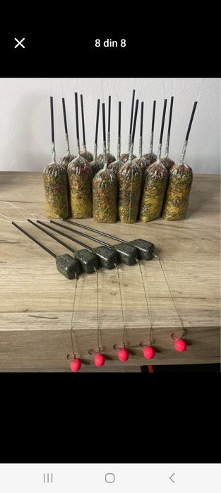 BAG-uri solubile și diferite monturi pescuit