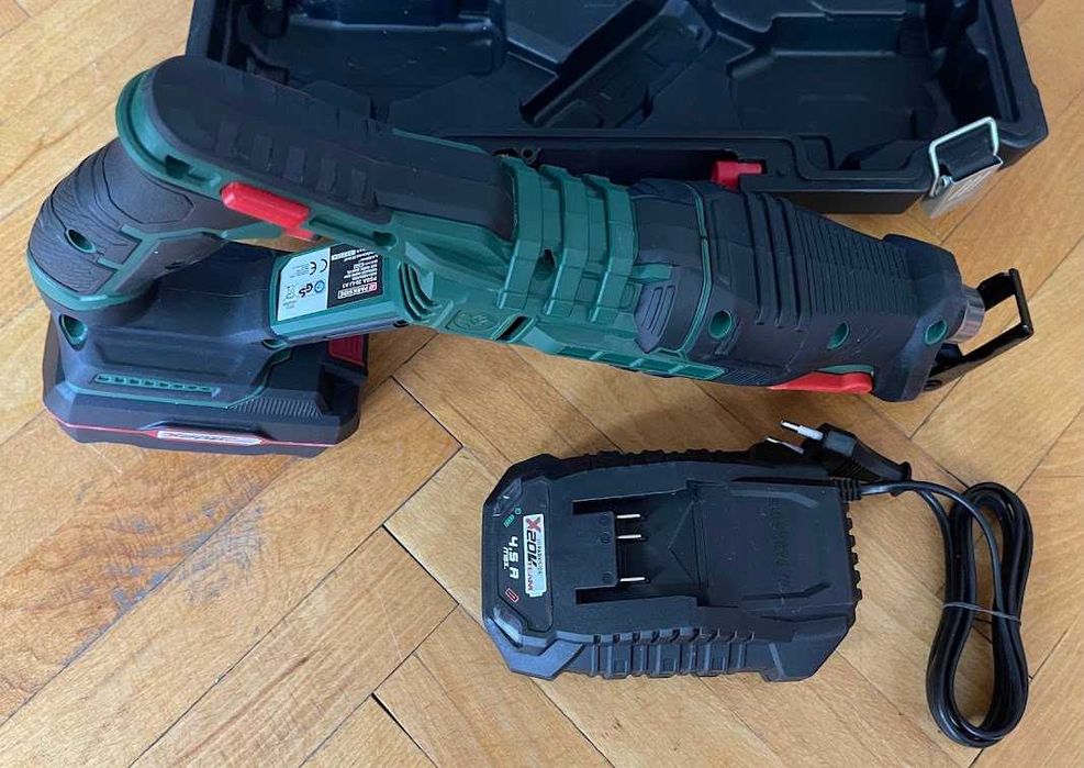 Акумулаторни саблени триони Parkside Зелен и Черен Внос от Германия