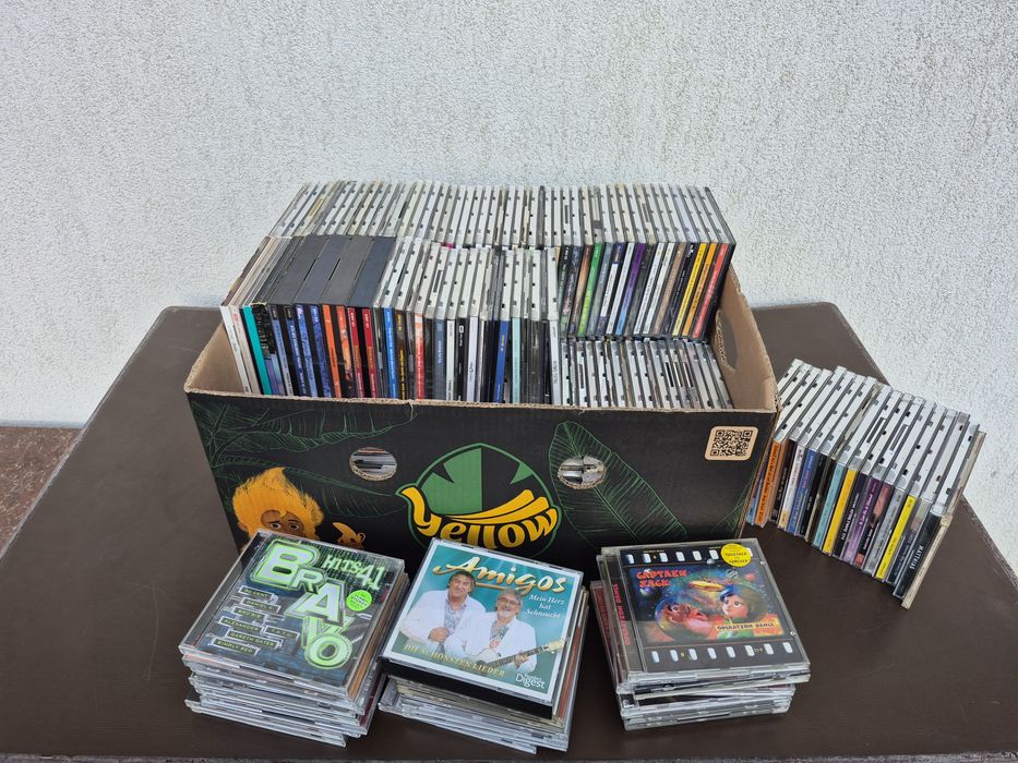 Vând Lot 100 CD cu muzica usoara mixta straina
- Tot lotul de 100 CD cu muzică usoara mixta straina 500 lei (aproximativ 5lei /1CD)
100 x 5 = 500lei