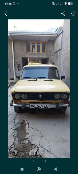 Arenda Arenda Arenda
Vaz 2106
1987 yil
Rangi sariq
Kuzov yaxshi xolatd