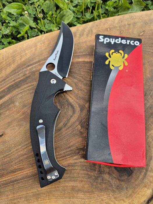 Сгъваем нож Spyderco Brend/Pirela Mamba ,flipper C196