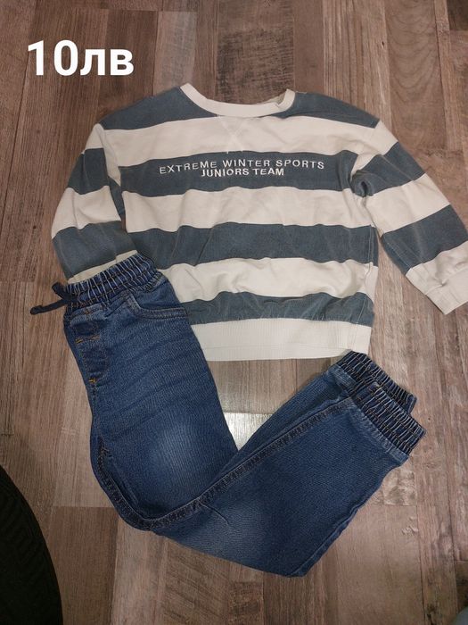 Детски дрехи/ дрехи за момче/ костюм/ риза/ адидас/ соник/ 110-116